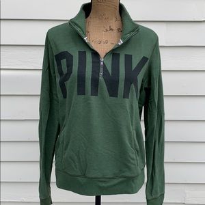 Victoria’s Secret PINK quarter zip size medium